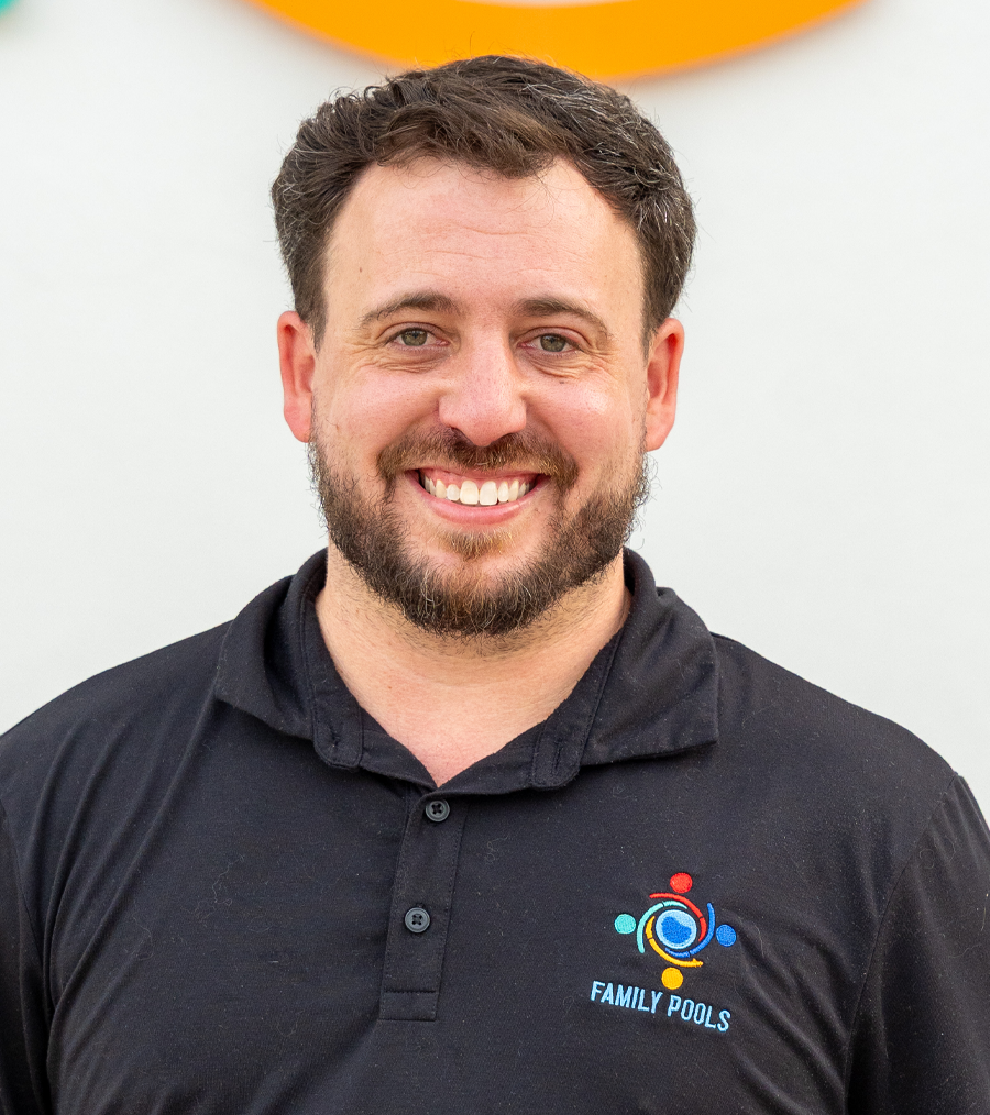 Dustin Edwards, Director of Operations for Florida Family Pools in Sarasota