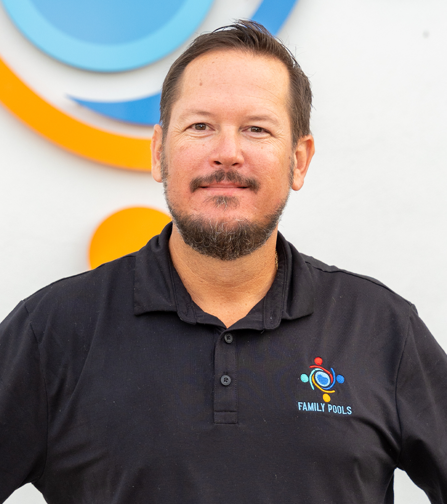 Joe Hayes, Florida Family Pools superintendent, team member in Sarasota