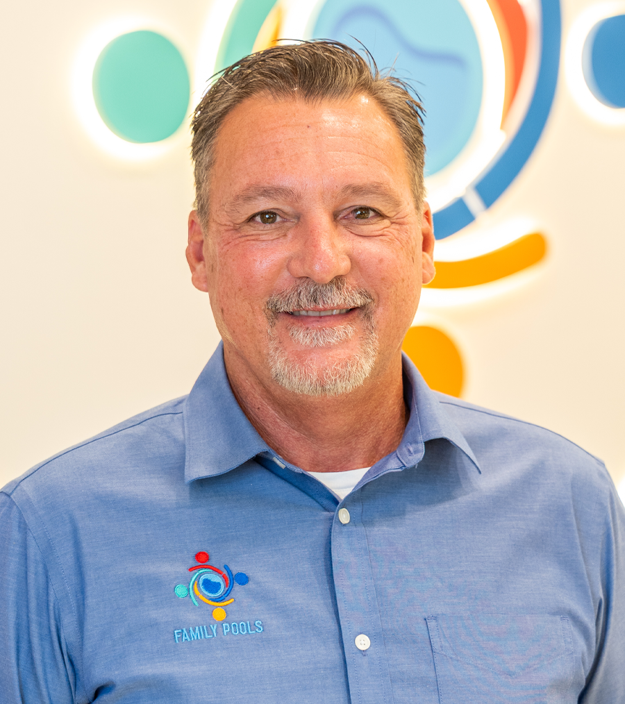 Paul Richau, Florida Family Pools pool designer, team member in Sarasota